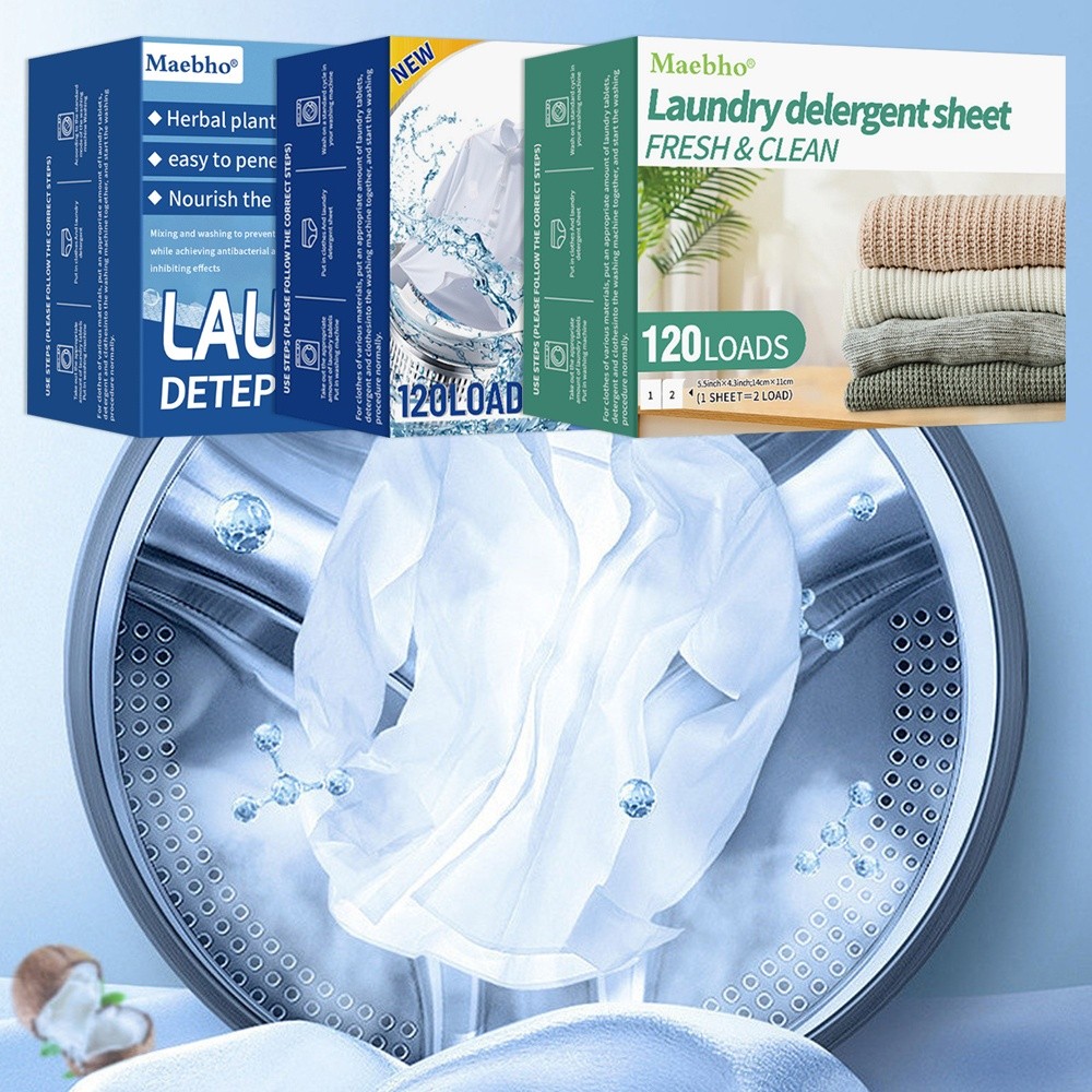 Laundry Strip Eco - 120 vellen/verpakking ​ ​ ​ Ecologische