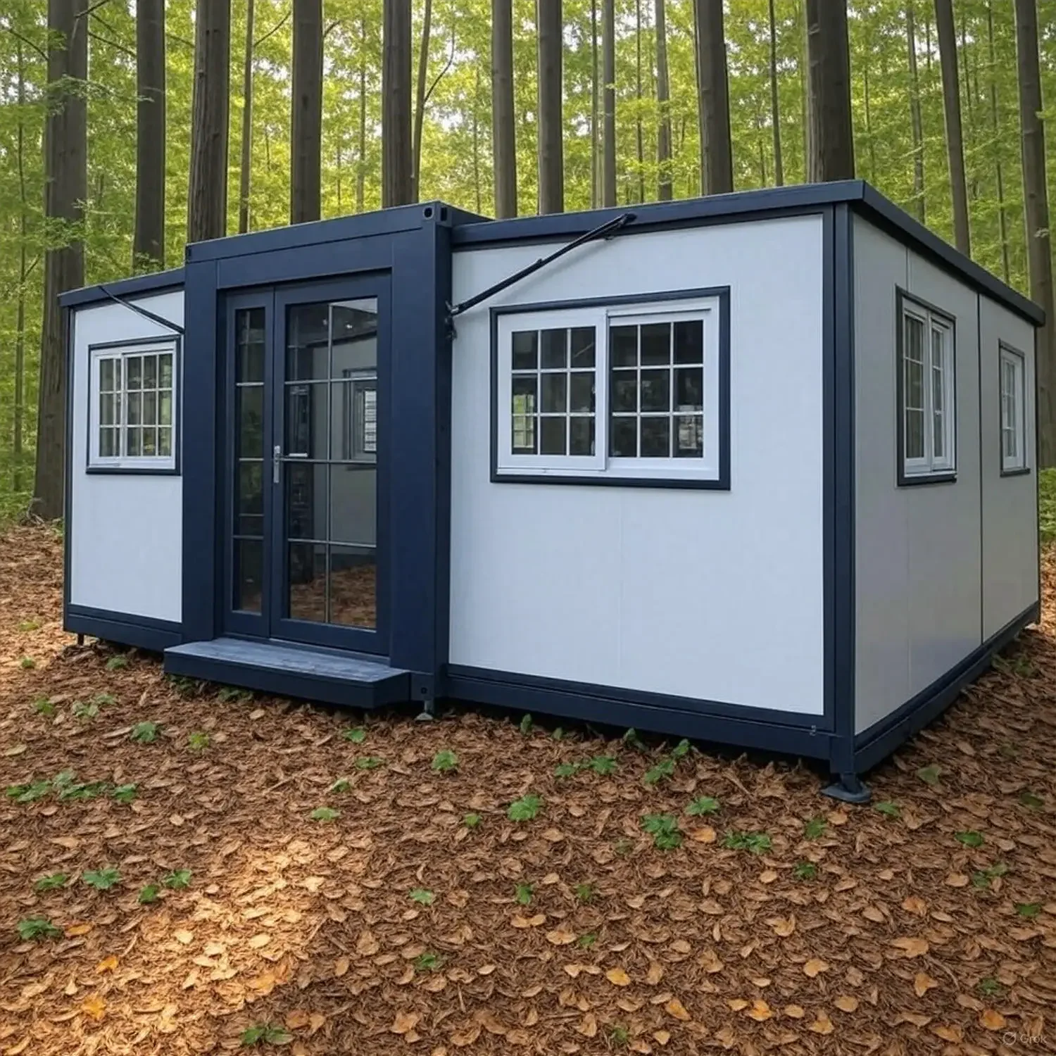 Sustainable Urban Living - 20ft Tiny House Moderne Containerwoning Duurzaam