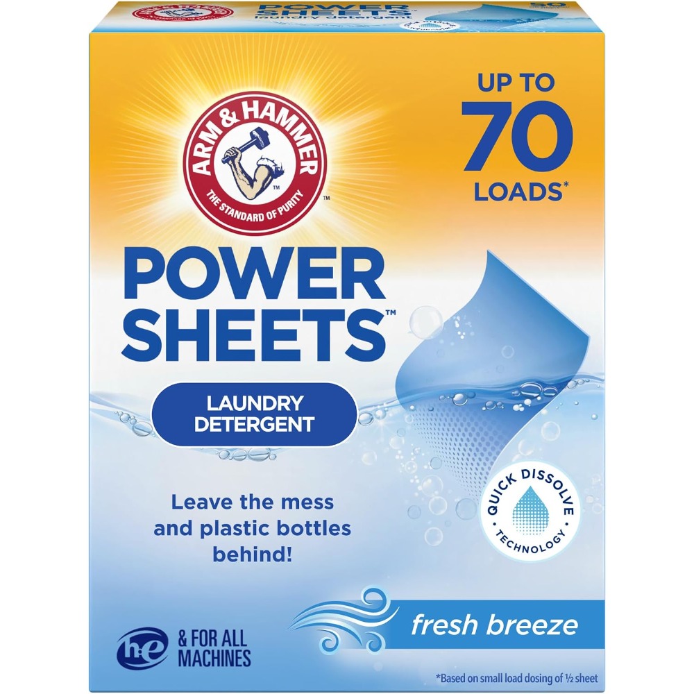 Laundry Strip Eco - Wasmiddelvellen Frisse Briesgeur Voorgemengde Oplosbare Strips