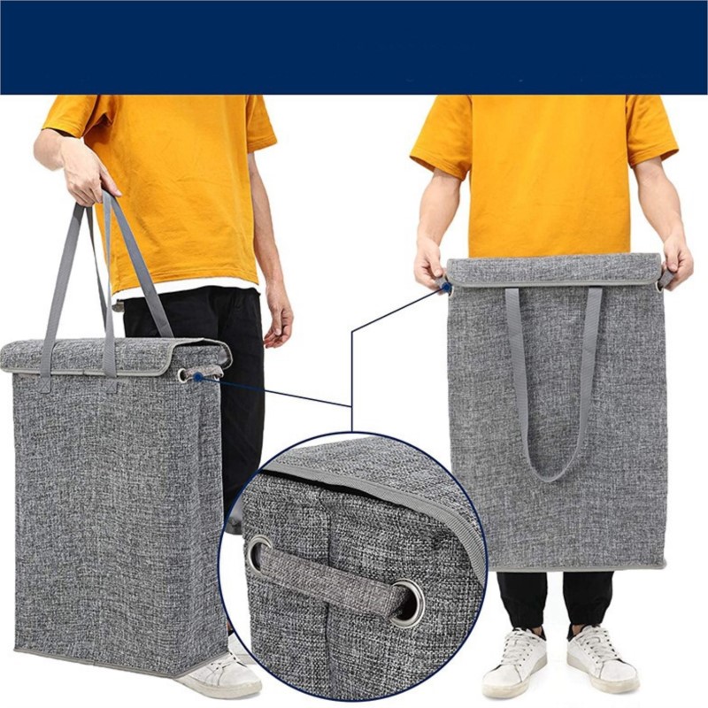 Katoen Linnen Wasmand Met Deks - Laundry Strip Eco recensie en prijs